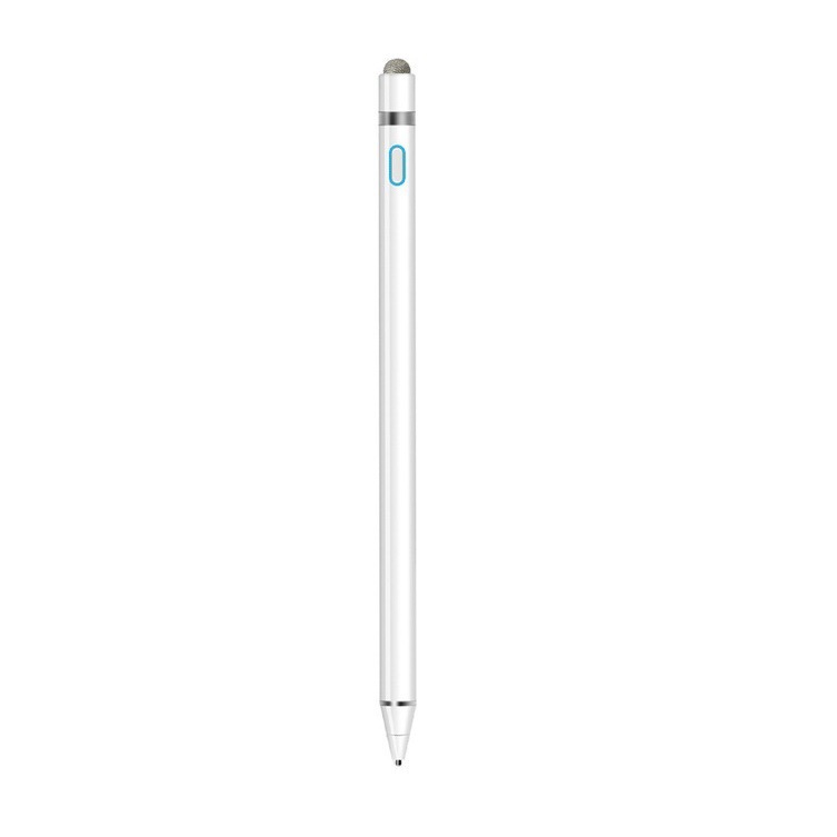 Active capacitive pen iPad stylus ios Android compatible mobile phone tablet painting pen touch screen pen stylus pen Cloth head universal white