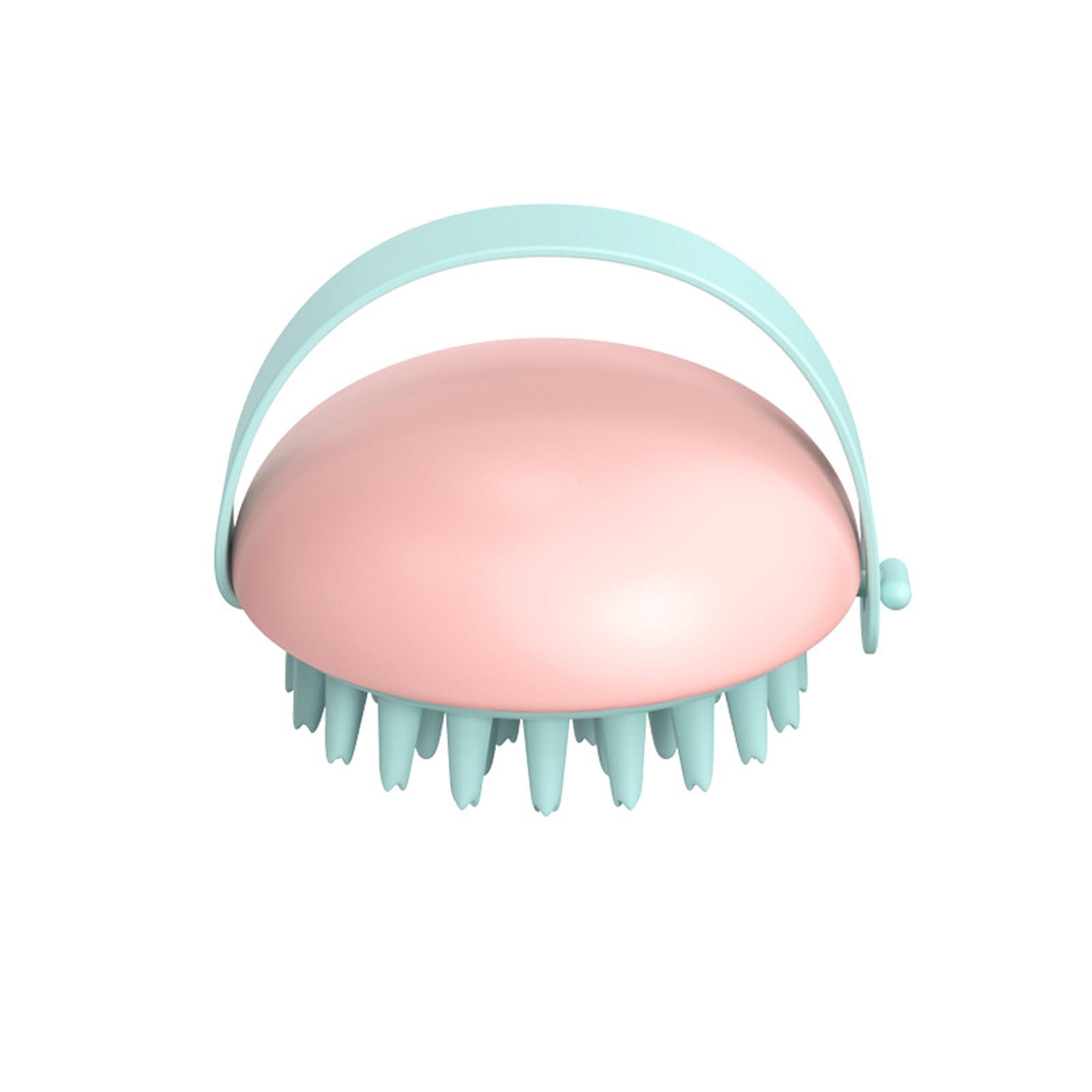 Scalp Massager Hair Shampoo Brush Soft Silicone Head Massager Comb Hair Scalp Massaging Shampoo Brush Scalp Scrubber