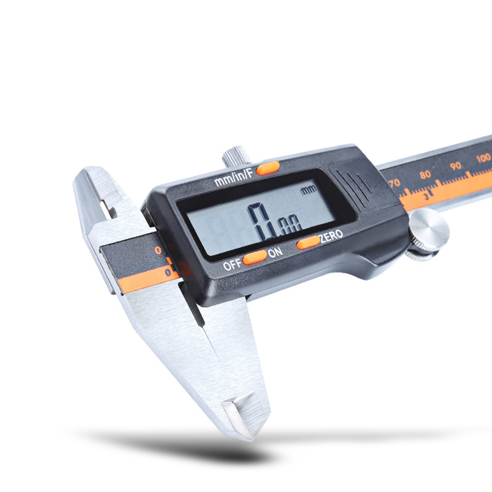 Stainless steel digital vernier caliper with fraction display digital caliper electronic caliper 0-150mm 0-150mm (with fraction display)