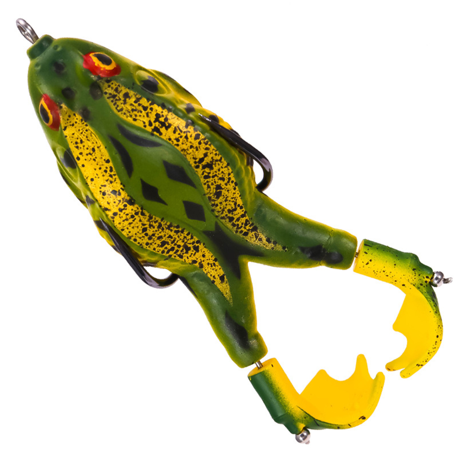 Rotating legs modified simulation lure soft bait 9cm13.5g