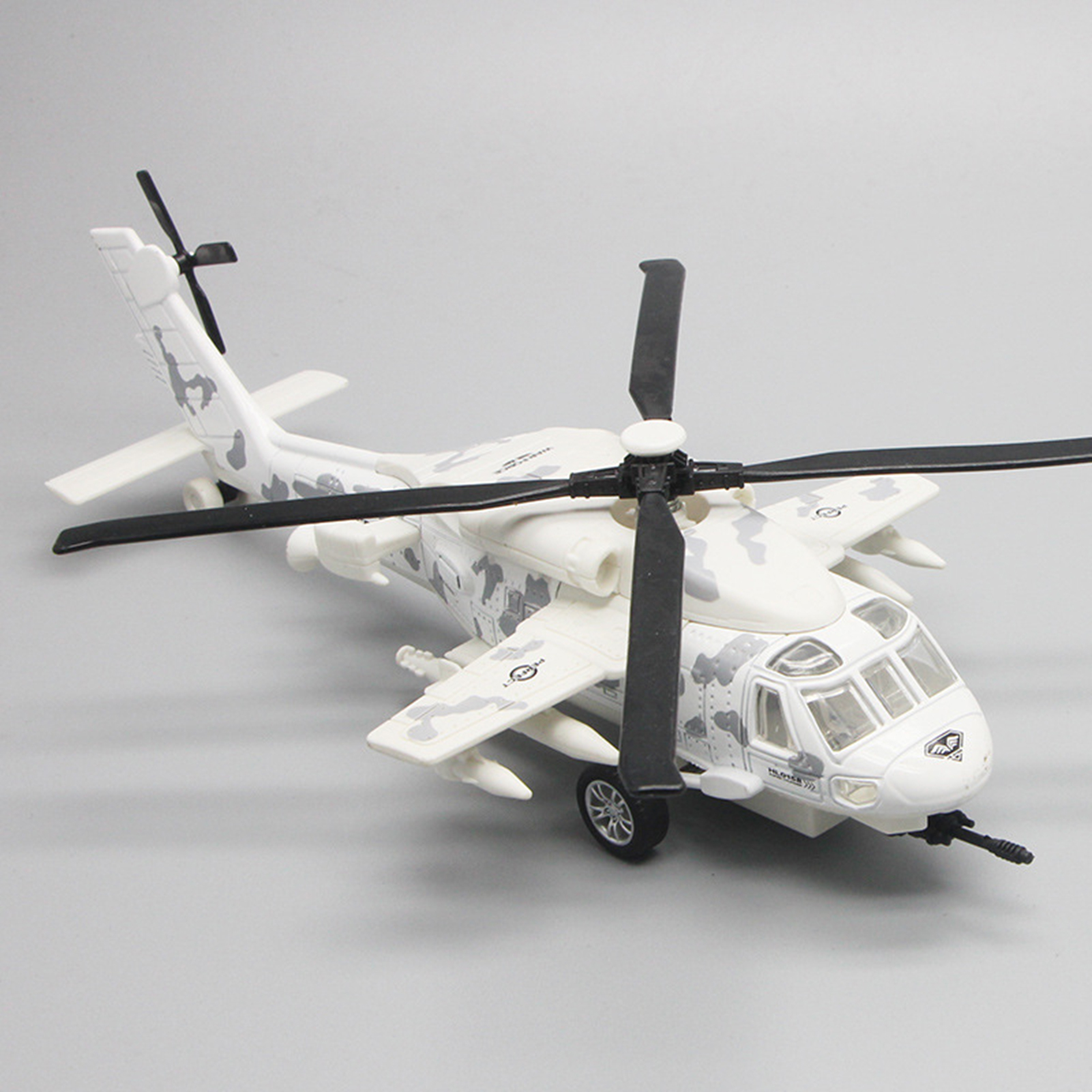 Black Hawk Helicopter Alloy Model Aviation Model Toys Hot Selling Wholesale Boy Children's Toy Airplane white