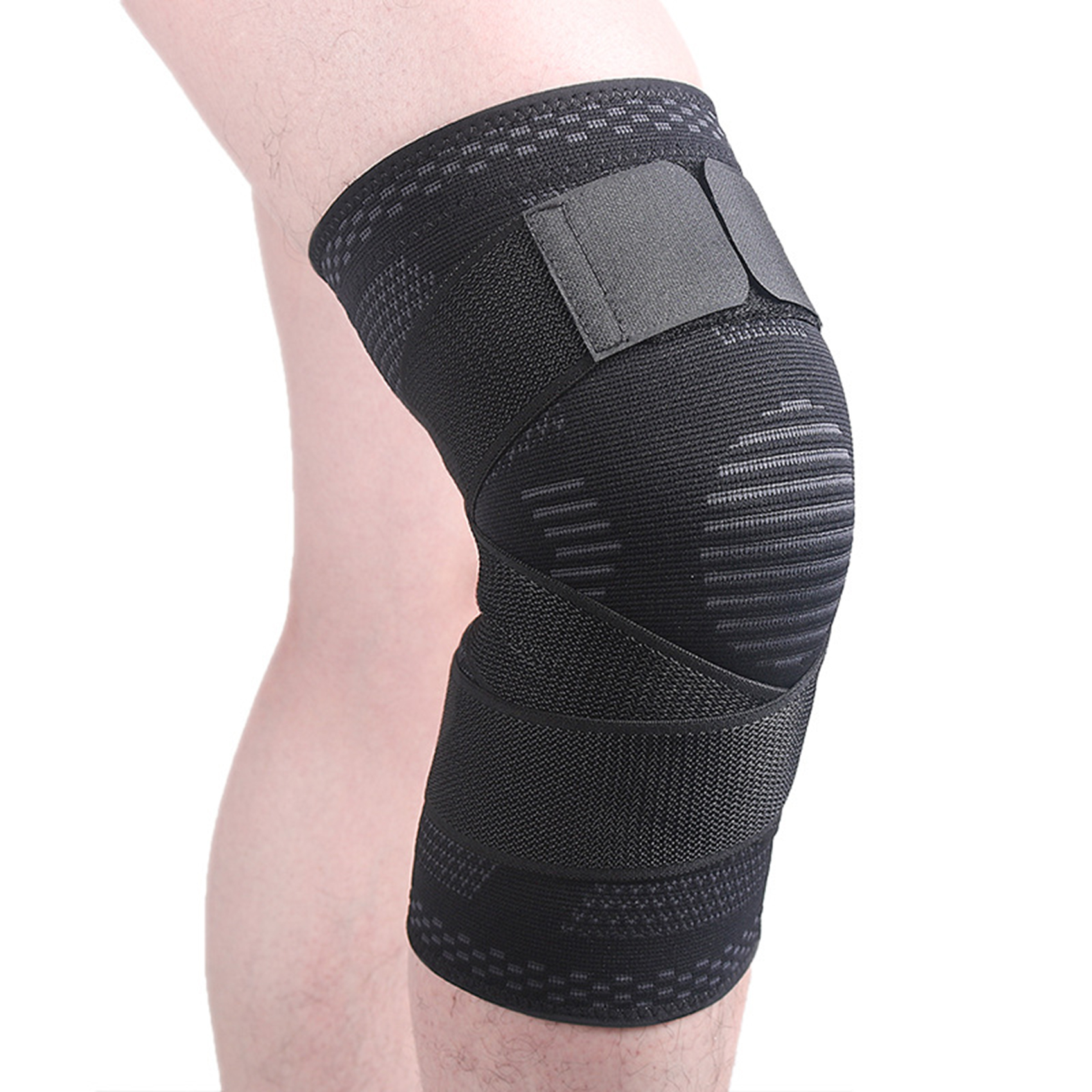 1 Pc Knee Brace Knee Compression Sleeve Support for Men and Women for Running Hiking Soccer Basketball Volleyball Weightlifting Gym Sports