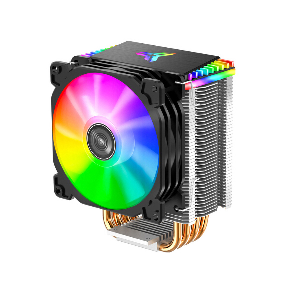 Jonsbo CR-1400 CPU Radiator Computer Tower CPU Cooler PWM 4Pin Fan 4 Heat Pipes 5V ARGB Tower CPU Cooling Fan