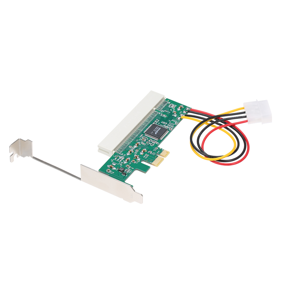 PCI Express to PCI Adapter Card PCI-E to PCI Converter with 4Pin Power Supply