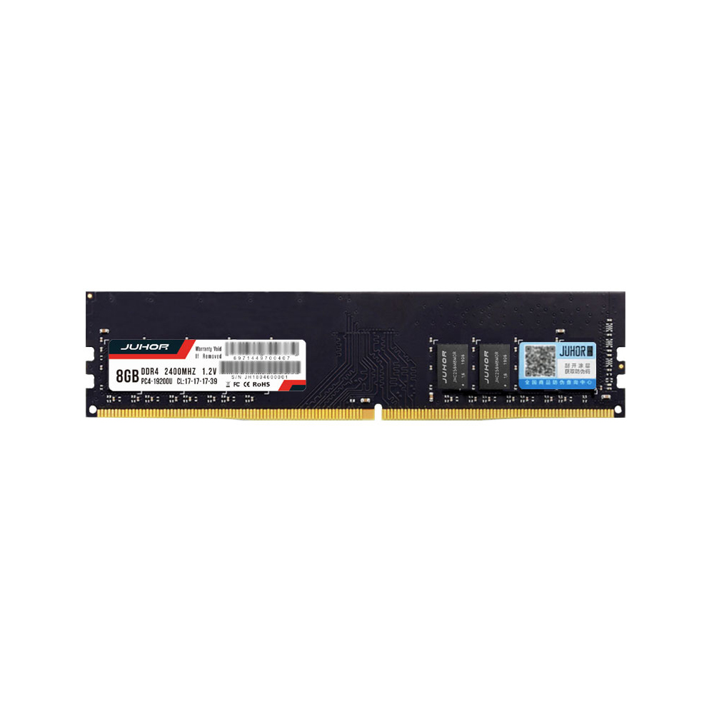 JUHOR DDR4 8GB 2400MHz 1.2V Desktop PC Memory Bank PC Memory RAM Low Power Consumption Wide Compatibility