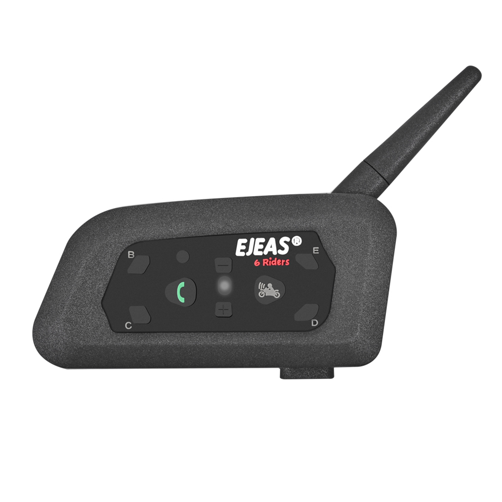 EJEAS V6 Pro Motorcycle Helmet BT Intercom Headphone Real-Time BT Intercom Full Duplex Talking ESP Noise Reduction