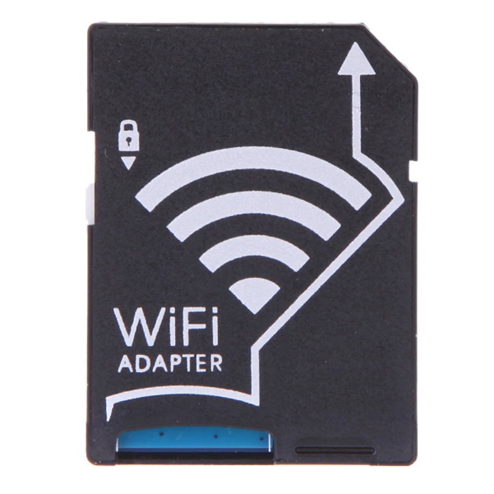 WiFi Wireless Micro SD TF Card to SD Card Adapter for IOS Android Smartphone Tablet SLR Sony Canon Nikon Cameras