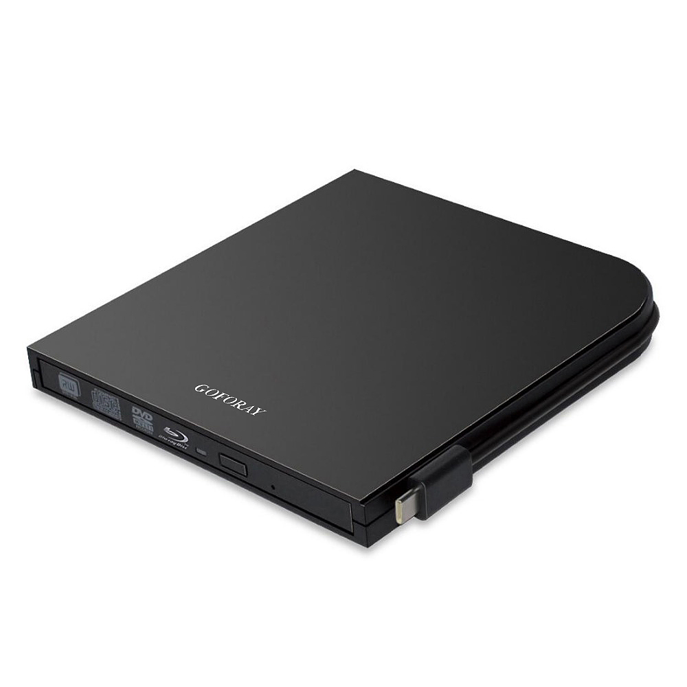 USB 3.0 Type-C Blu-Ray Drive External DVD Recorder BD-RE CD/DVD RW Writer Rewriter ODD HDD Burner Drive Support 4K 3D Playback