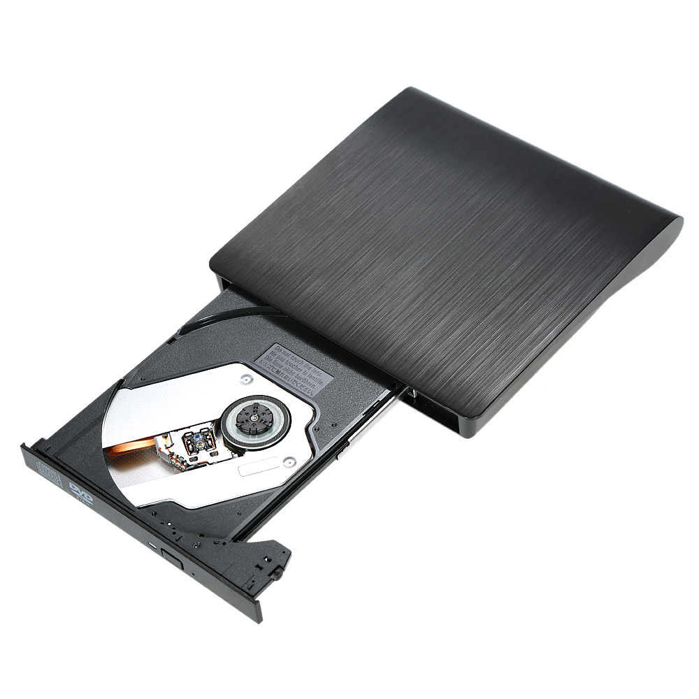 Ultra Slim External Drive DVD-RW USB 3.0 Reader 3D Blu-Ray Player for Linux Windows Mac OS