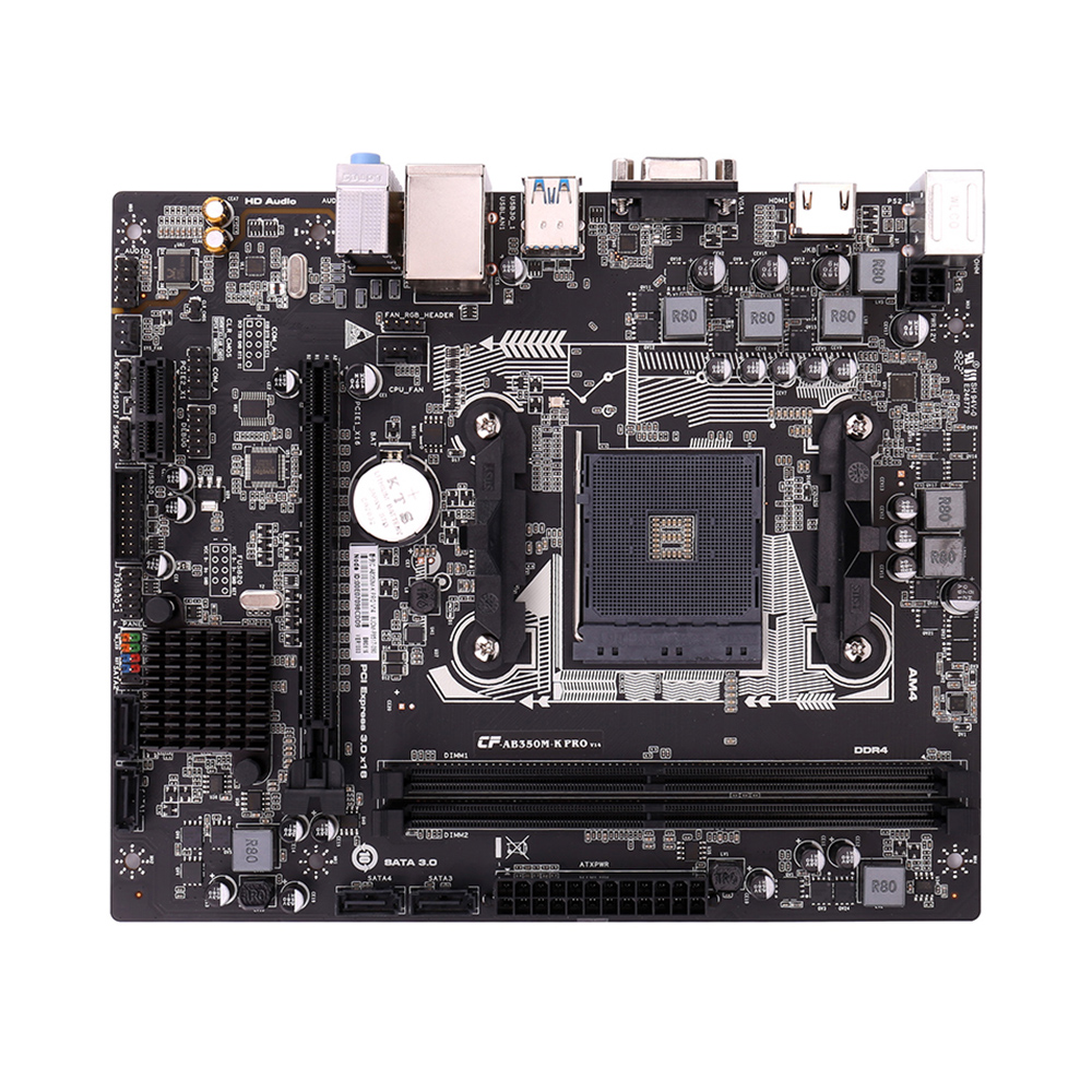 Colorful AB350M PRO V14 Mainboard Systemboard AMD B350/ AM4 Motherboard VGA + HDMI SATA3.0 6Gb/s