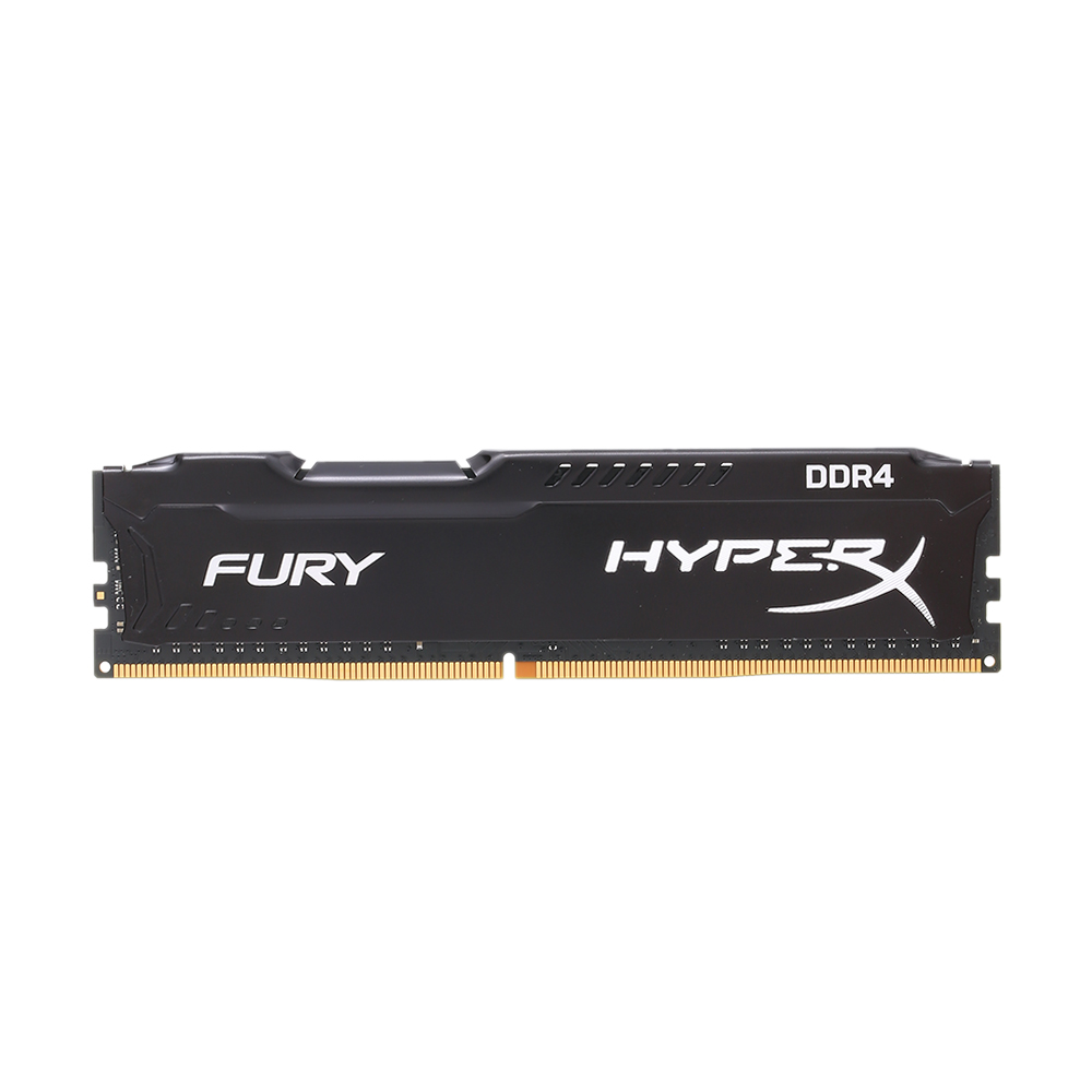 Kingston HyperX FURY Black 4GB DDR4-2400 CL15 DIMM 288-pin 2Gx64Bit Desktop Internal Memory HX424C15FB/4