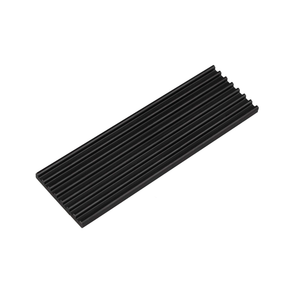 Heat Sink M.2 Solid State Drive Heat Sink M.2 2280 SSD Radiator M.2 SSD Cooling Vest Black