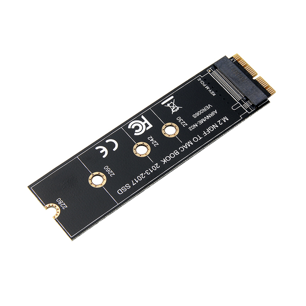 M.2 NVME SSD Adapter Card Converter Card Compatible with MacBook Air Pro 2013 2014 2015 2016 2017