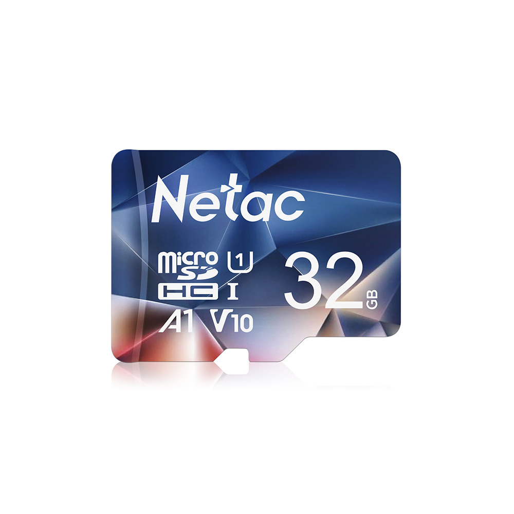 Netac P500 32GB TF Card Micro SD Card U1 V10 90MB/S High Speed Memory Card Camera Dashcam Monitors Micro SD Card