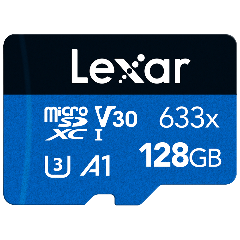 Lexar 633x 128GB TF Card High-performance Micro SD Card Class10 U3 A1 V30 High Speed TF Card for Phone Camera Dashcam