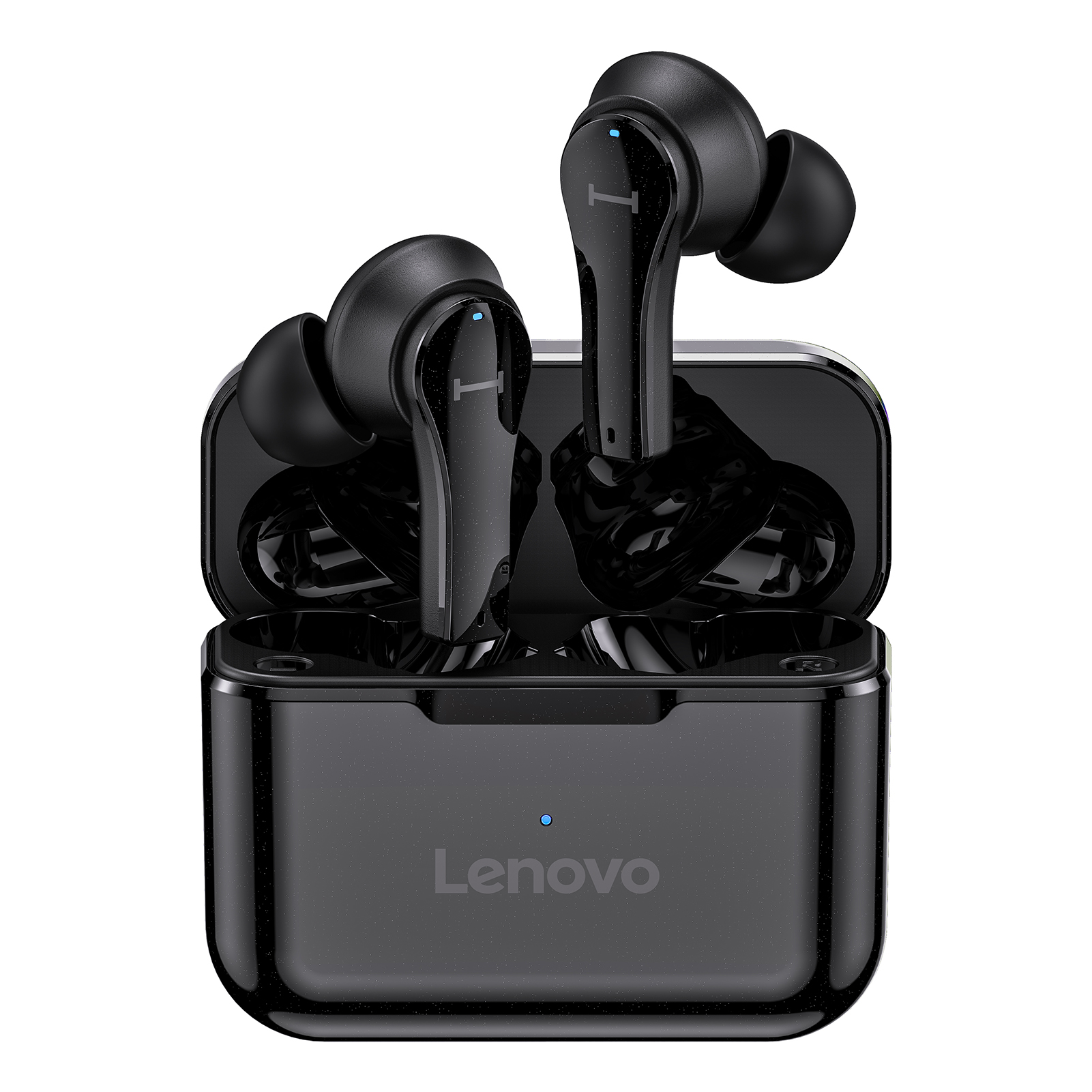 Lenovo QT82 Wireless BT Headphone In-ear Sports Earbuds Waterproof Sweatproof Earphone Noise Reduction Headphone Black