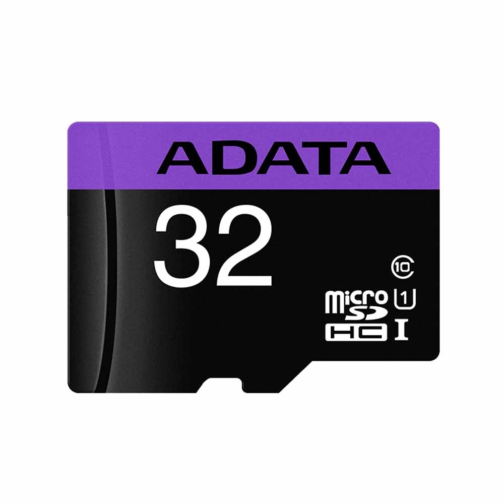 ADATA Micro SD Card 32GB U1 C10 High Speed TF Card Support HD 1080P Video Recording for Dashcam Home Surveillance Camera UAV