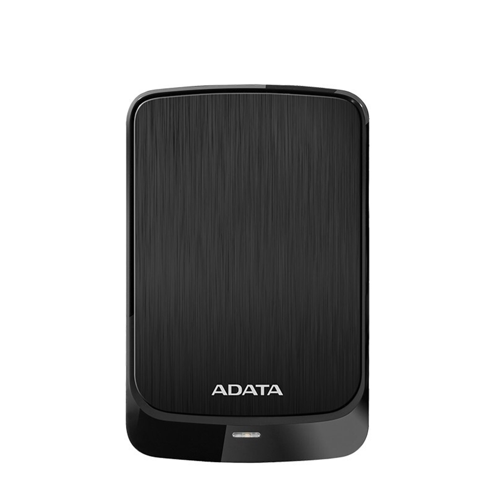 ADATA HV320 Portable External HDD Large Capacity Mobile Hard Disk with USB 3.2 Gen1 Port Vibration Sensing Protection Black 2TB