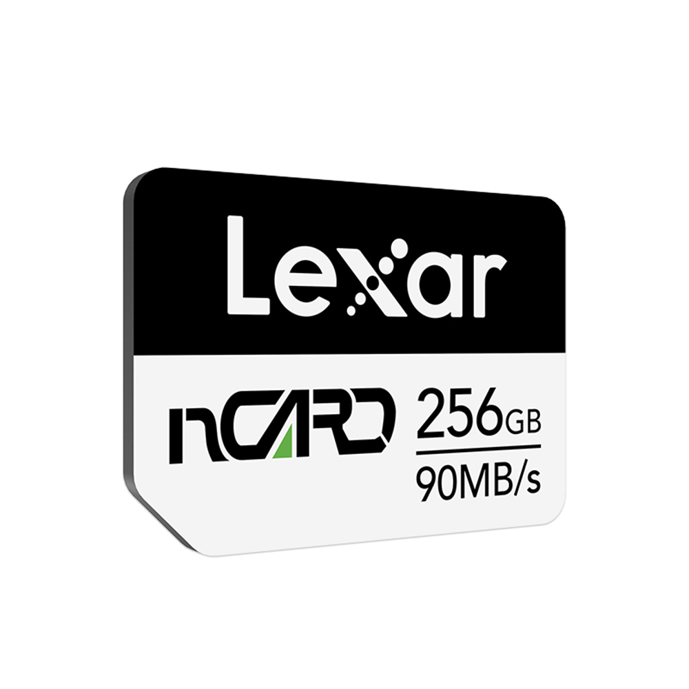 Lexar 256GB nCARD NM Memory Card Mobile Phone Memory Card up to 90MB/s Read Speed Compatible with Huawei Smartphones/Tablets