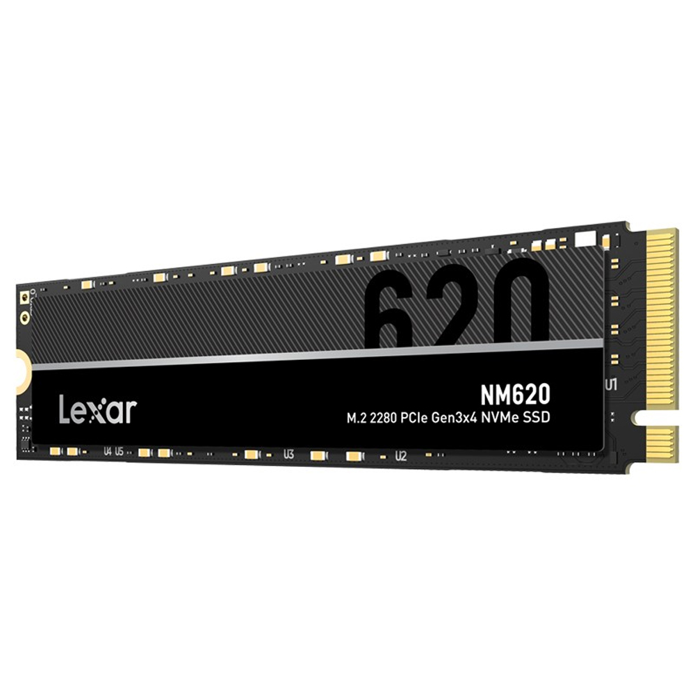 Lexar NM620 1TB M.2 NVMe SSD Solid State Drive PCIe3.0 4-channel NVMe1.4 Standard up to 3300MB/s Read Speed Large Capacity