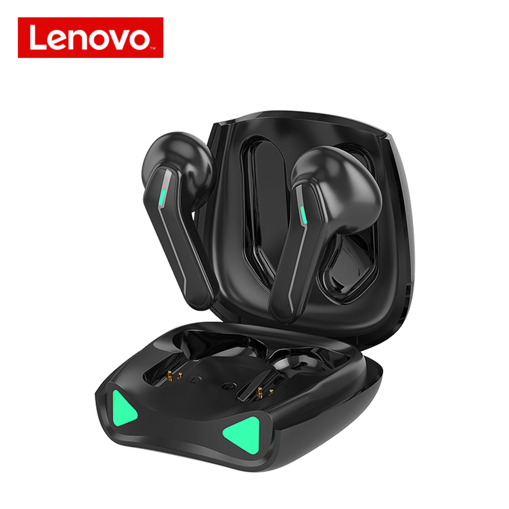 Lenovo thinkplus XT85 True Wireless BT Earbuds Gaming Headphone BT5.0 Chip Intelligent Noise Reduction Dual Audio Decoding Black