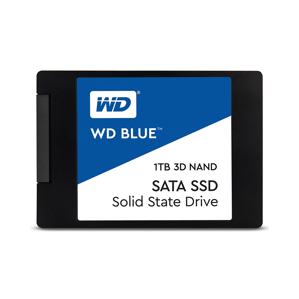 Western Digital WD Blue 1TB PC SSD 3D NAND SATA3 6GB/s 2.5 Inch Solid State Drive Hard Disk for PC Laptop(WDS100T2B0A)