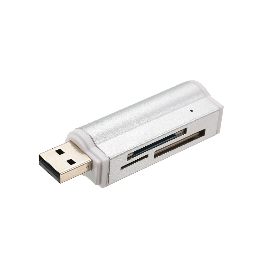 All in One Card Reader USB 2.0 Mini Portable For SD/SD/TF/MS Duo/Micro MS(M2)/Ms Pro Duo