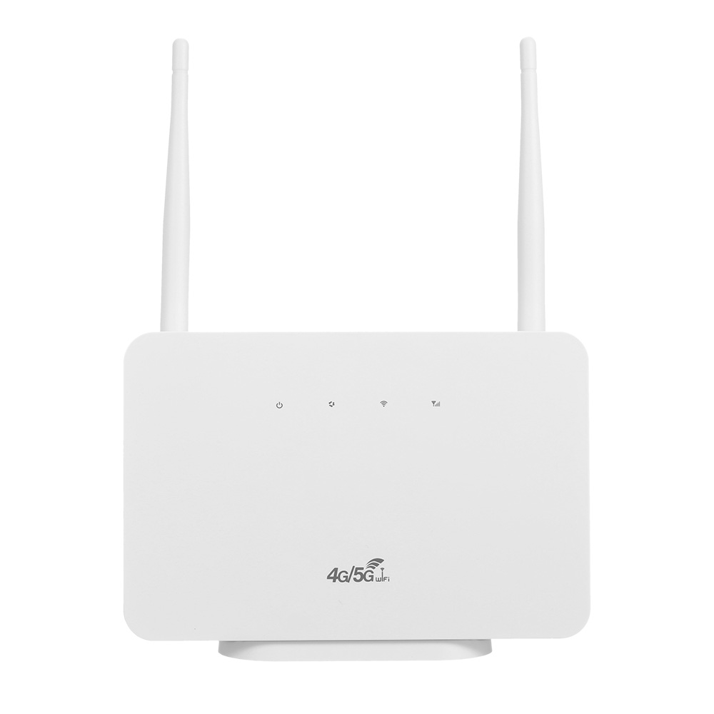 4G Wireless Router LTE CPE Router 300Mbps Wireless Router with 2 High-gain External Antennas SIM Card Slot European Version