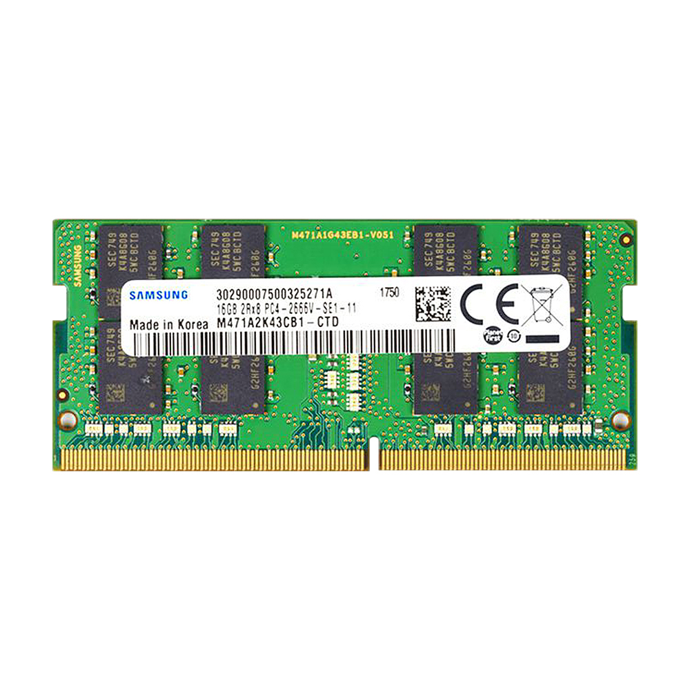 SAMSUNG DDR4 Laptop Memory 16GB 260Pin 2666MHz Frequency Support Dual-channel 1.2V Voltage Plug and Play Stable Compatibility