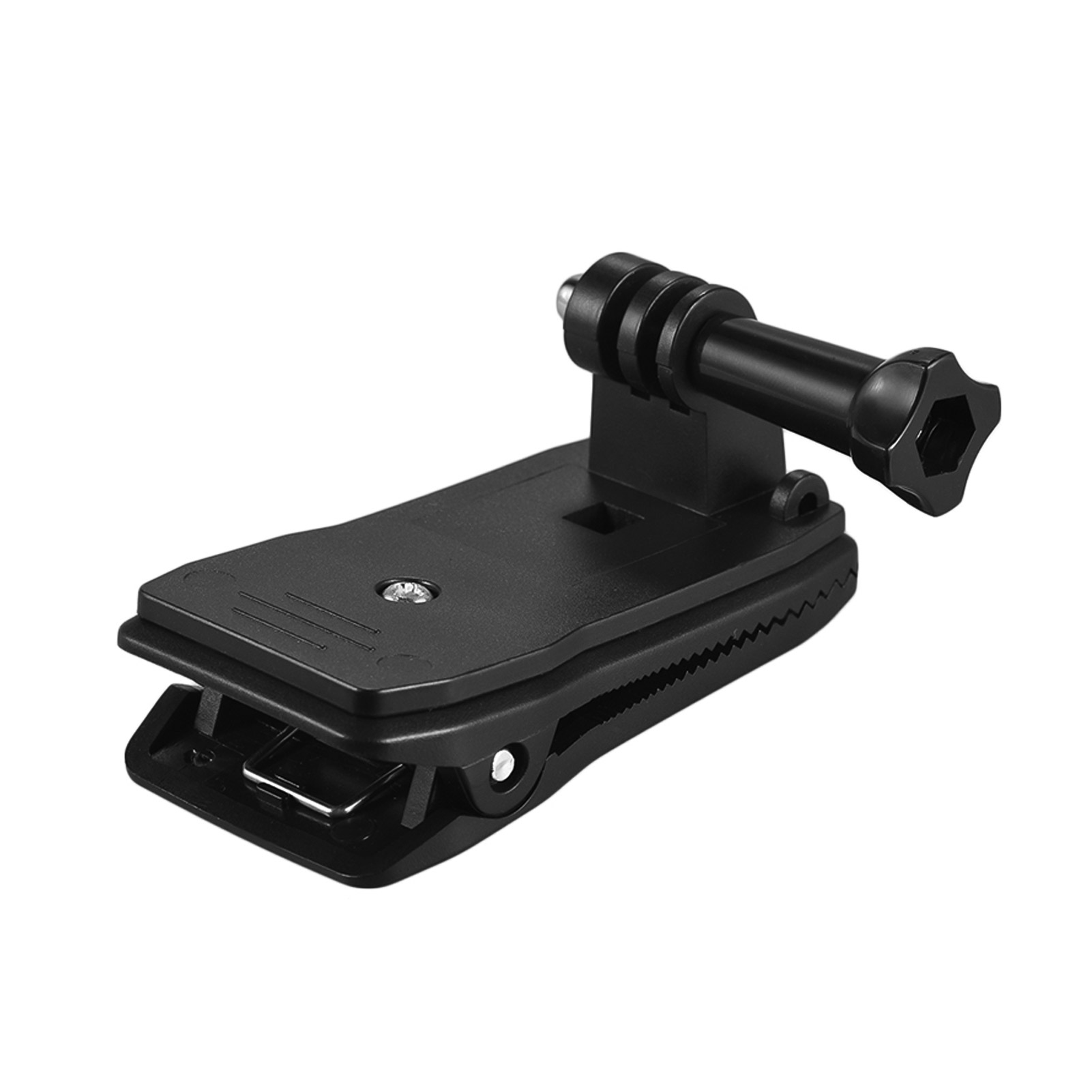 Backpack Strap Cap Clip Mount 360 Degree Rotary Clamp Arm for GoPro Hero 7/6/5/4/3+ for Xiaomi Yi Lite 4K + Action Camera