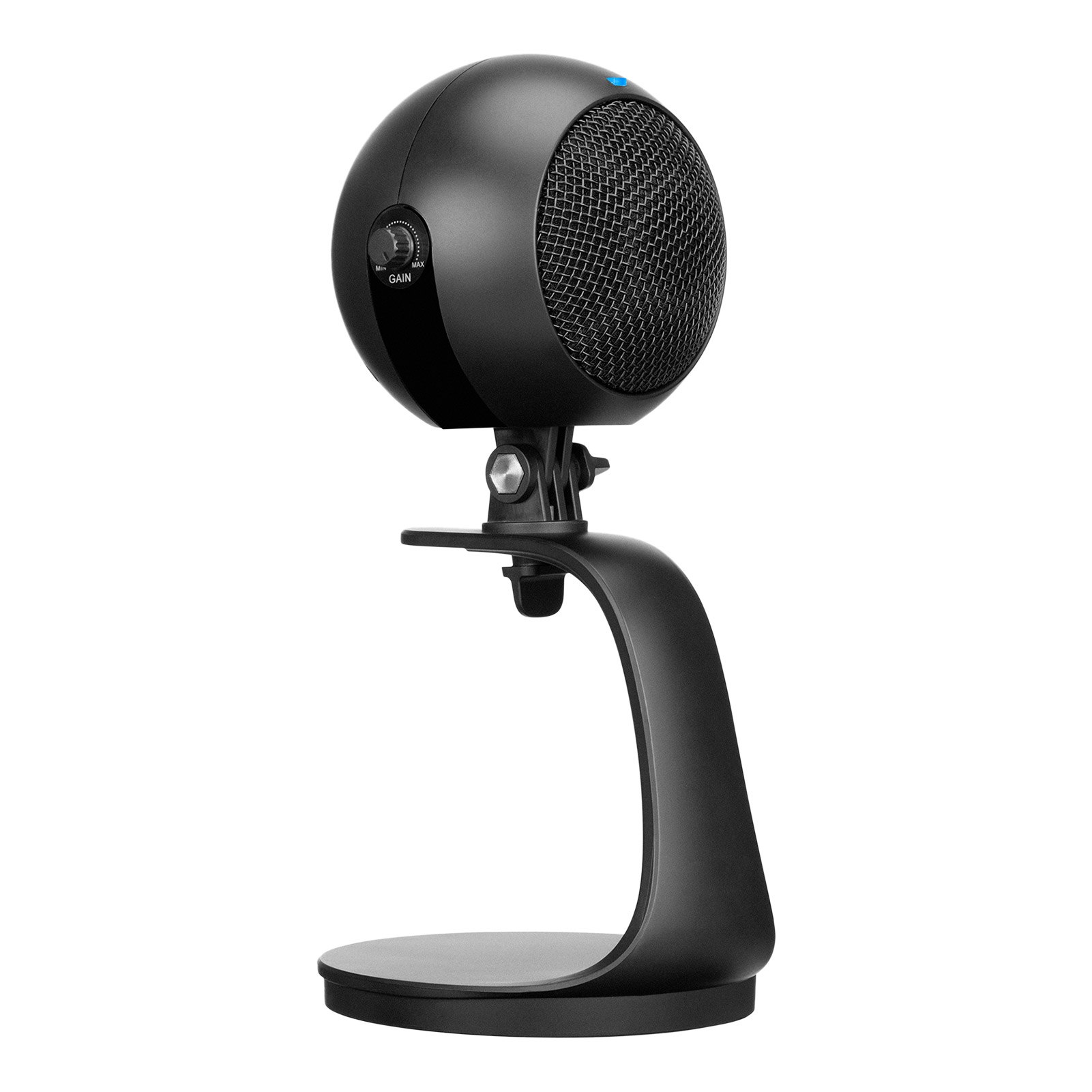 BOYA PM300 Cardioid Microphone Desktop Microphone Real Time Monitoring Mute Function with Type-C to USB-A/Type-C Cable for Smartphone Computer Live Stream Video Shooting Professional Recording Intervi