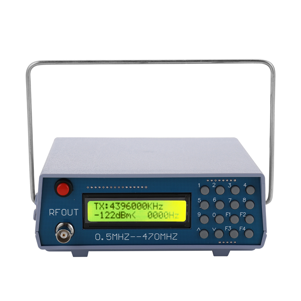 0.5MHz-470MHz RF Signal Generator Meter Tester for FM Radio Walkie-talkie Debug Digital CTCSS Singal Output