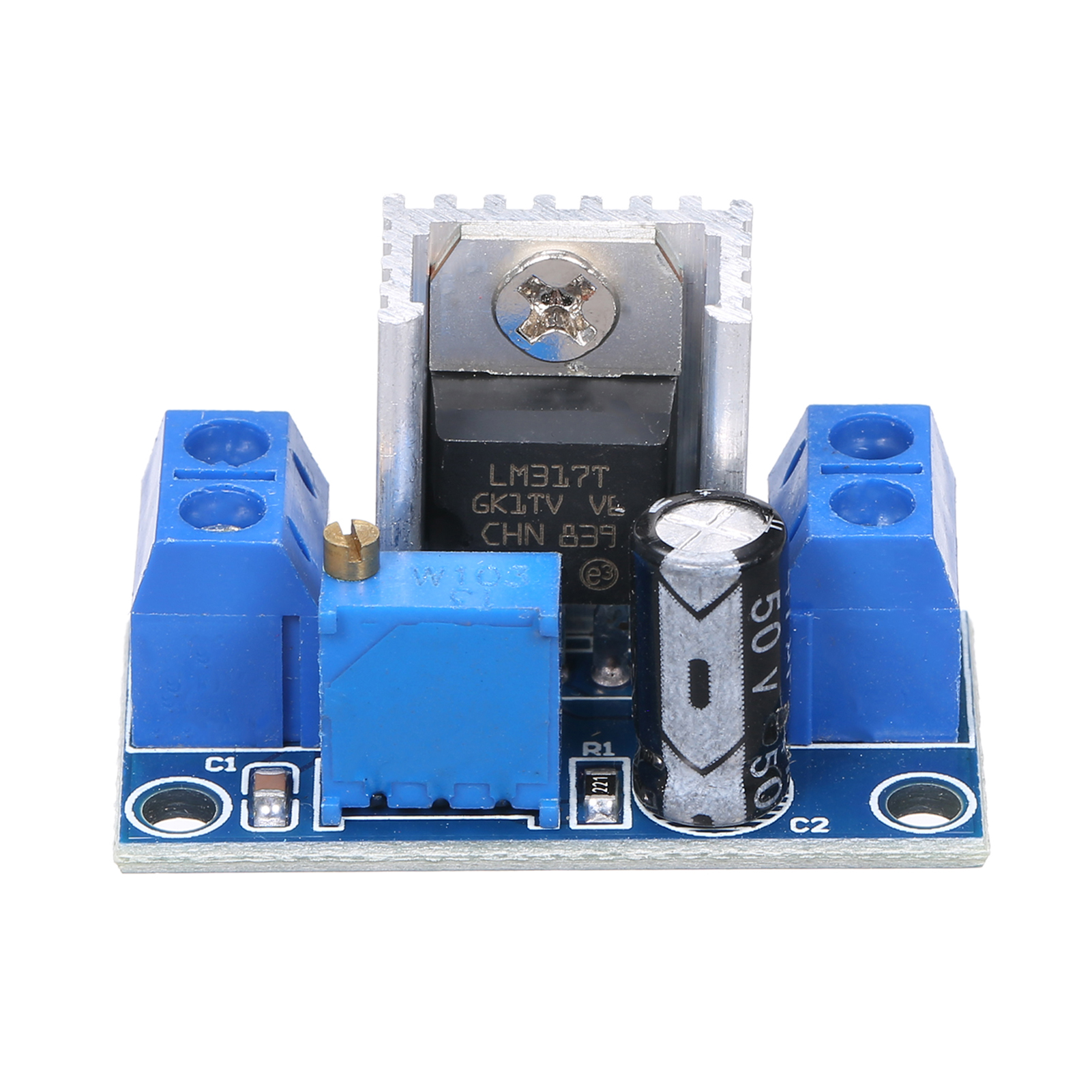 LM317 dc-dcConverter Step-Down Board Buck Module Variable Power Supply dc-dc 4.2~40V to 1.2~37V Adjustable Converter Voltage Regulator Module