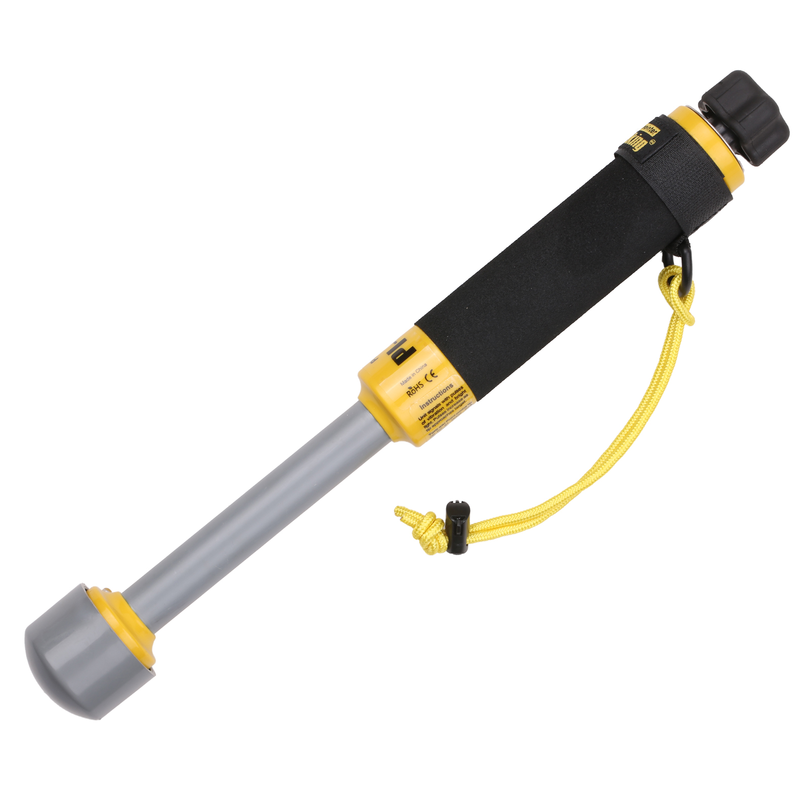 100Feet Underwater Metal Detector Fully Waterproof Pin Pointer Handheld Pulse Induction Targeting with Vibration LED 740 Metal Finder Gold Unearthing Tool