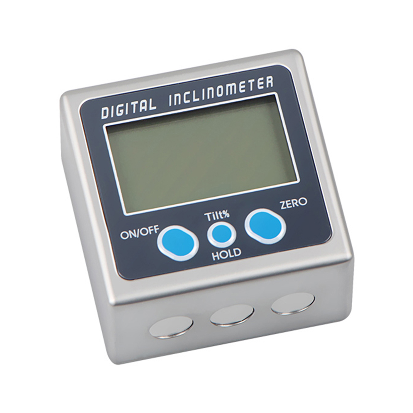 Multi-functional Digital Inclinometer Zinc Alloy Shell 360° Electronic Protractor Mini Digital Angle Gauge with Magnet