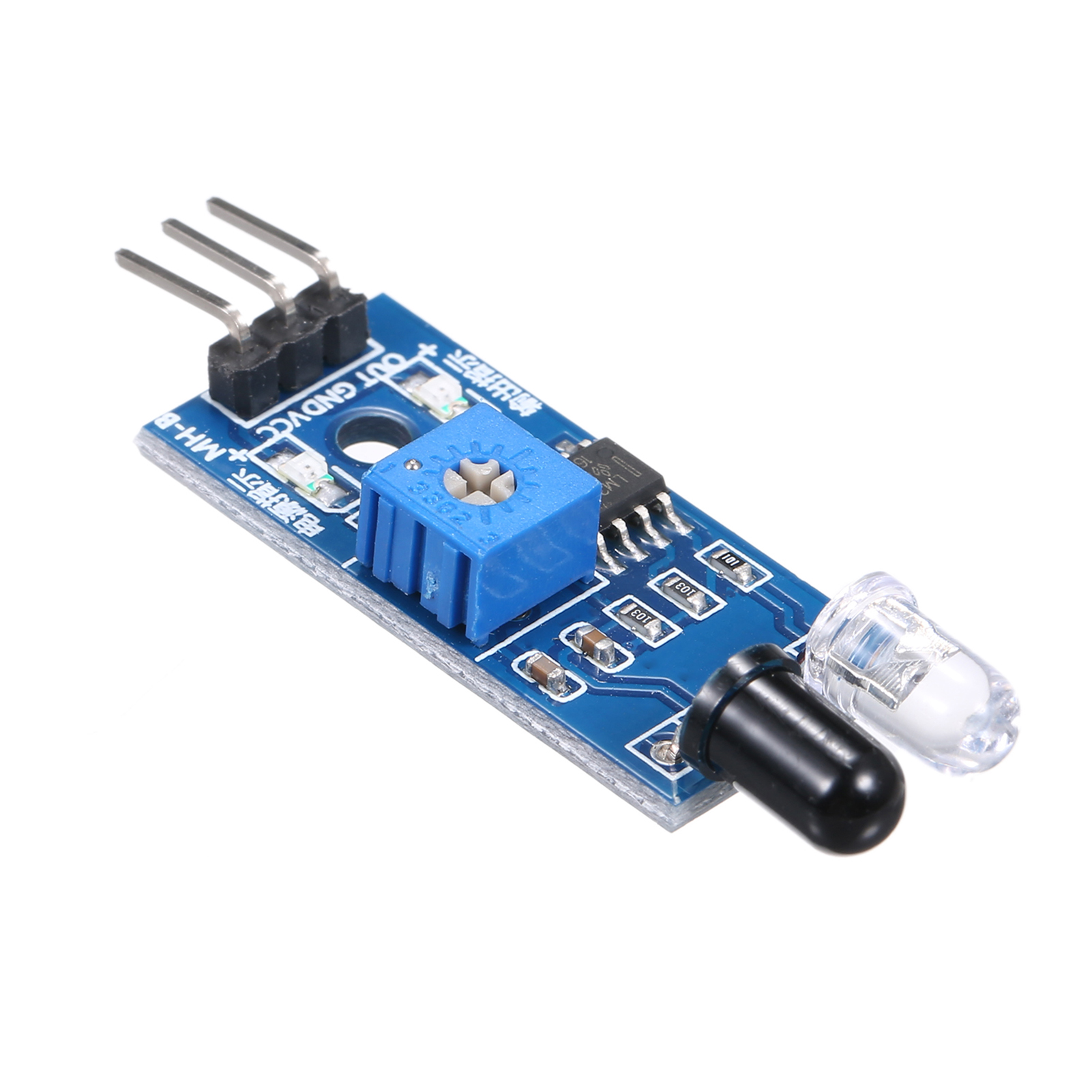 Infrared Proximity Sensor IR Infrared Obstacle Avoidance Sensor Module Compatible with Arduino