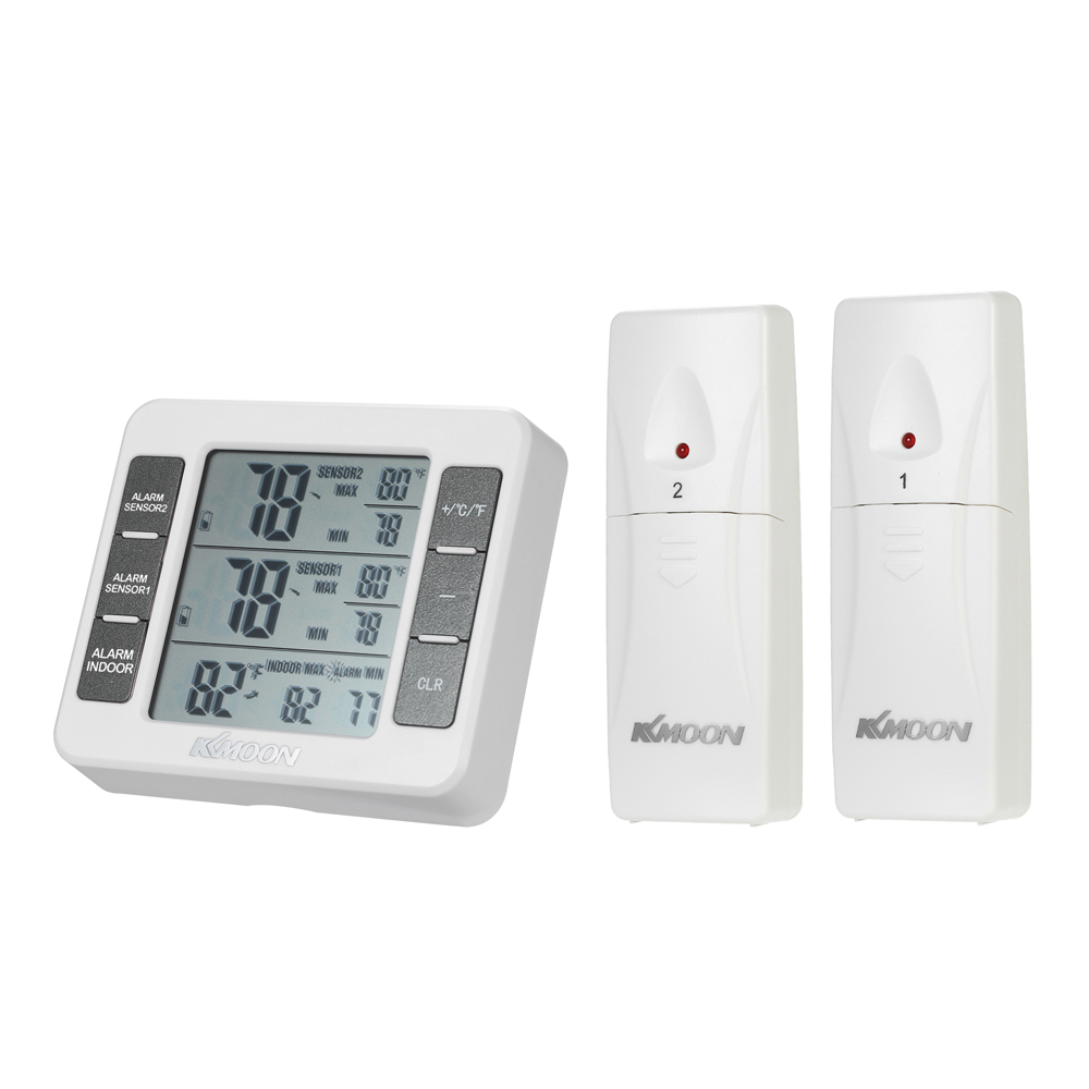 KKmoon Mini LCD Digital Thermometer Temperature Meter 0℃～50℃ with Measurement ℃/℉ Max Min Value Display