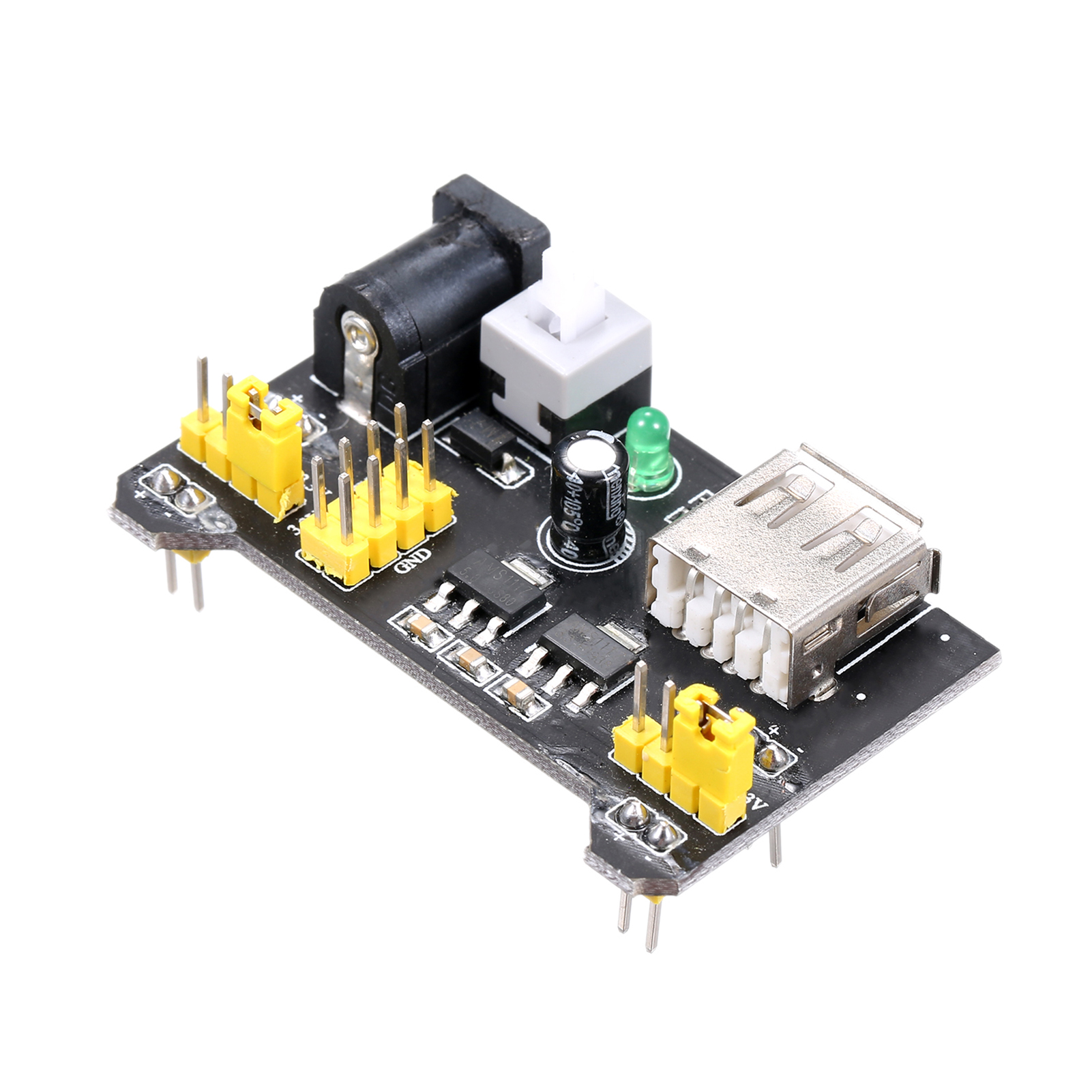 MB-102 Breadboard Power Supply Module 3.3V/5V For Solderless Bread Board DIY Voltage Regulator