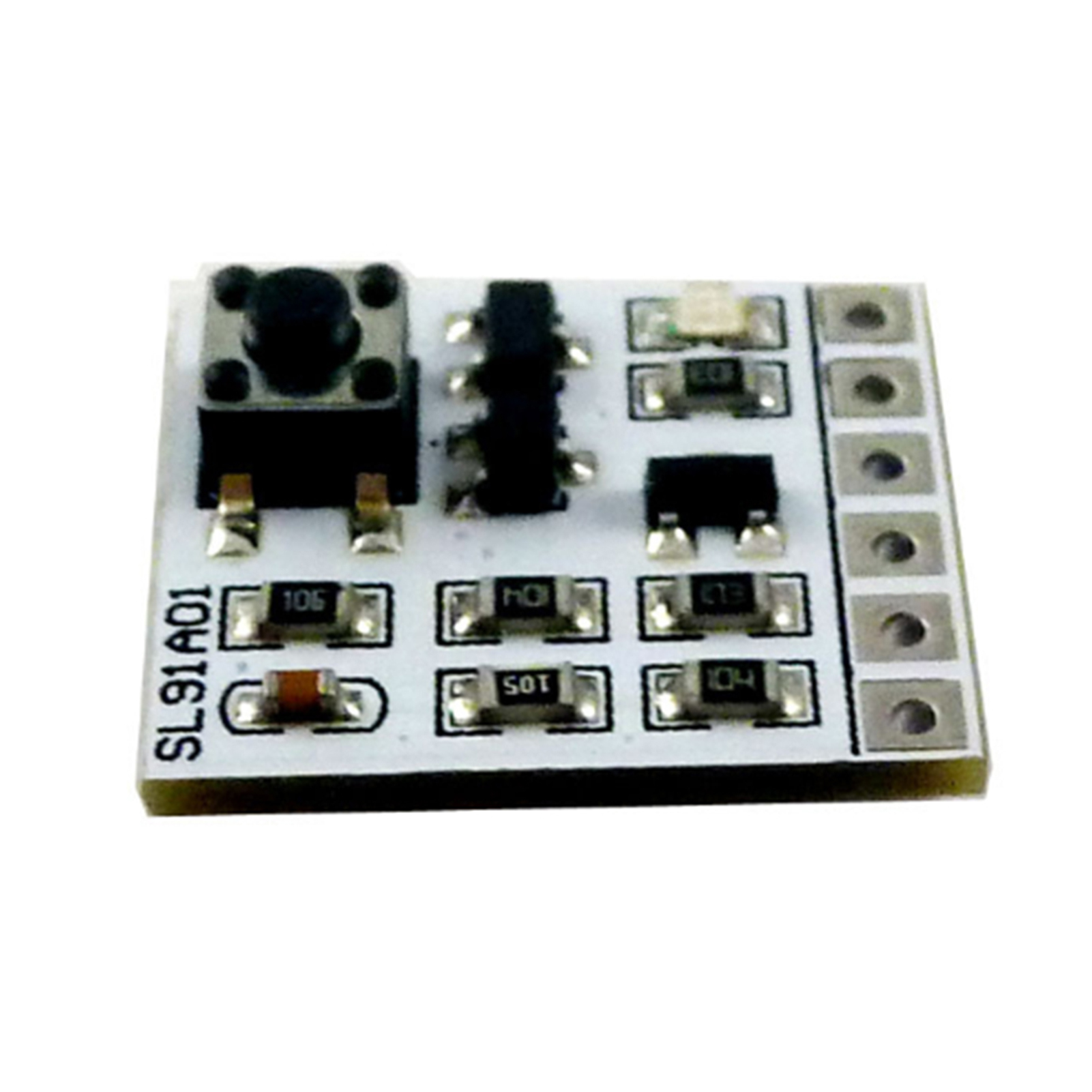 2-18V 2A Self-Locking Electronic Switch Bistable Board Button Trigger Key for Led Relay Solenoid Valve