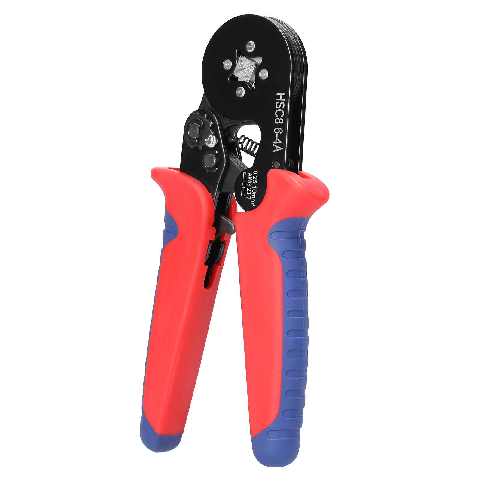 HSC8 6-4 0.25-10m㎡ AWG23-7 Ferrule Crimping Tool Kit High Hardness Crimper Plier