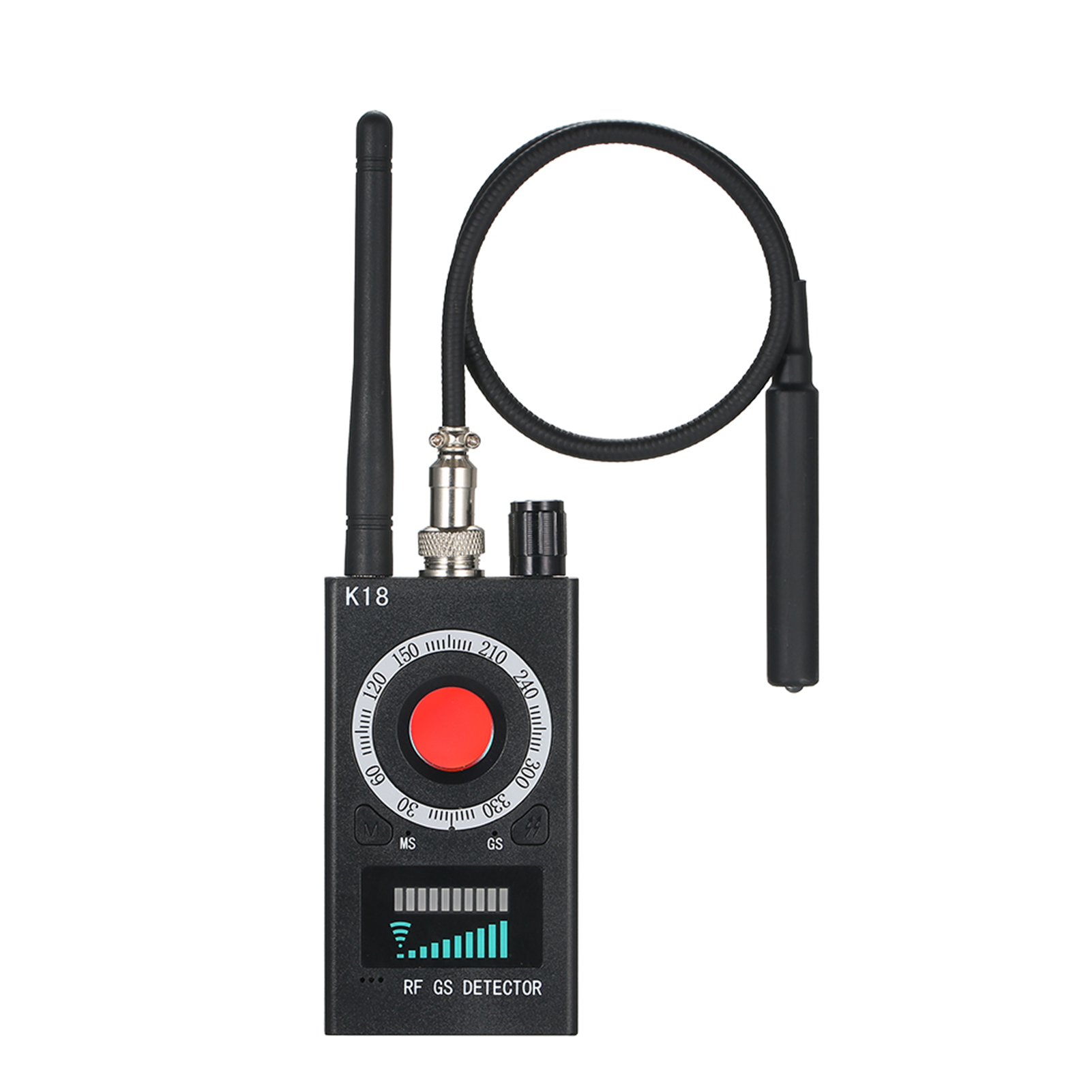 Anti-spy Detector K18 Camera GSM Audio Bug Finder GPS Signal Lens RF Tracker