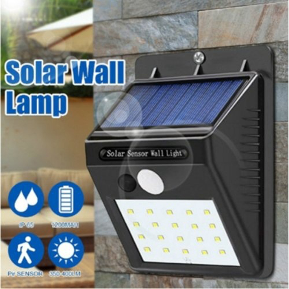 20 LED Solar Powered Wall Light Motion Sensor Lights Outdoor Garden Security Lamp Interior Design