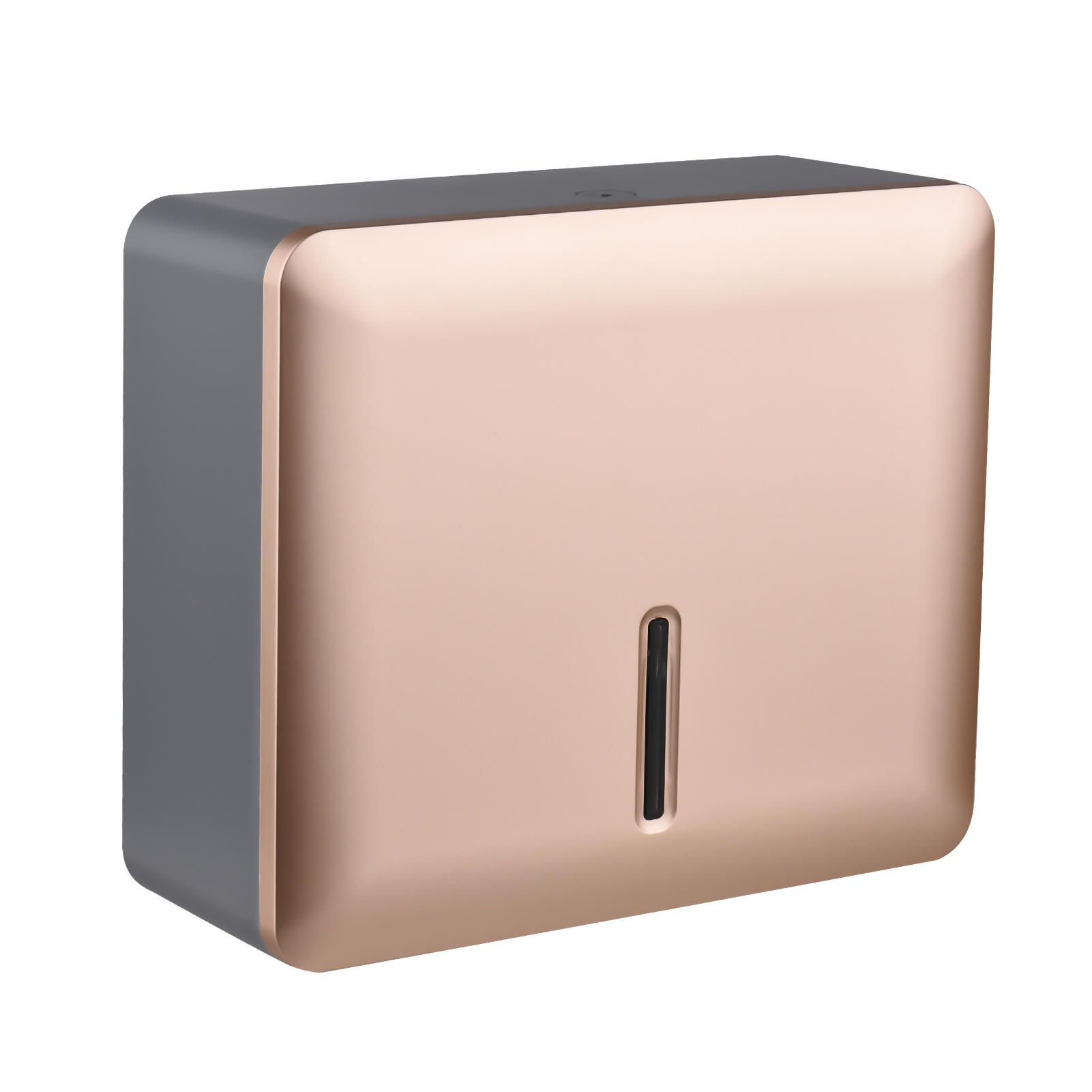 Wall Mount Paper Towel Dispenser Multifold Hand Towel Tissue Holder with Key Lock for Bathroom Kitchen Bedroom