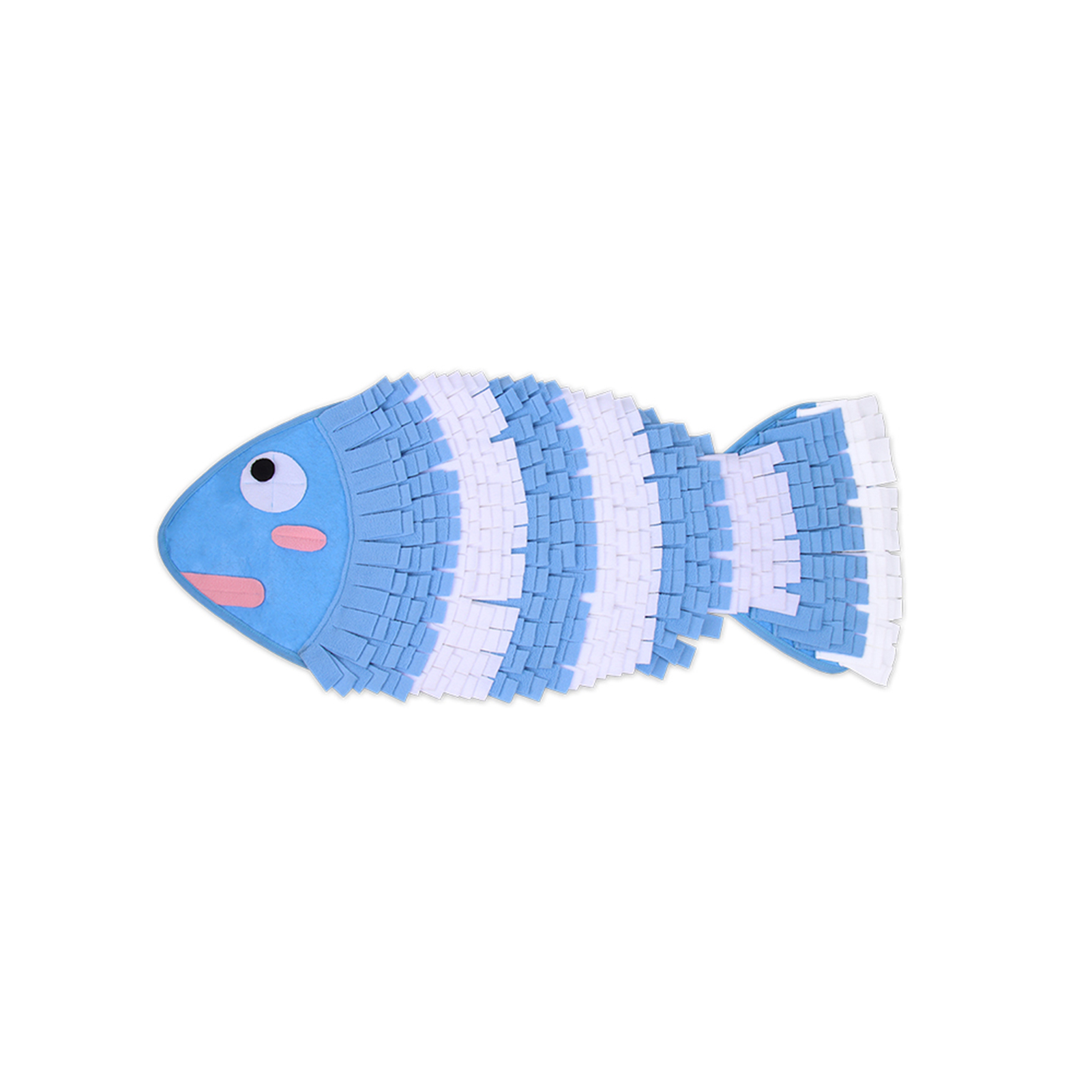 Pet Foraging Sniffing Mat Pet Training Mat Fish-shaped Anti Slip Feeding Mat Interactive Pet Toy Pad Dog Foraging Mat Pet Slow Feeding Training Pad