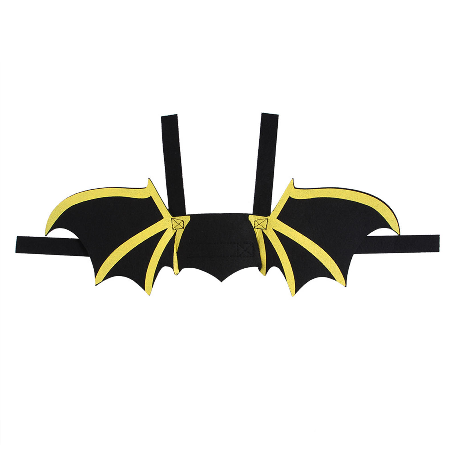 Dog Halloween Costumes Halloween Bat Wings Pet Harness Halloween Outfits for Dogs Print Bat Wings Bell Style