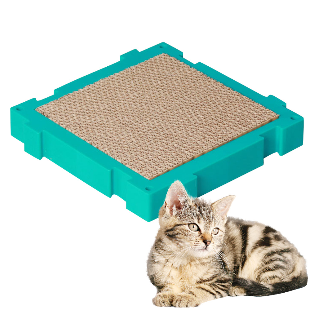 Cat Scratcher Cardboard Scratching Pad Assembled for Indoor Cats 1 Piece