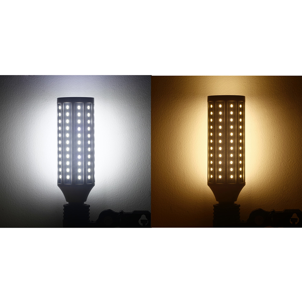 E27 30W 5630 SMD 132 LEDs Energy Saving Corn Light  Lamp Bulb 360 Degree Warm White 200-230V