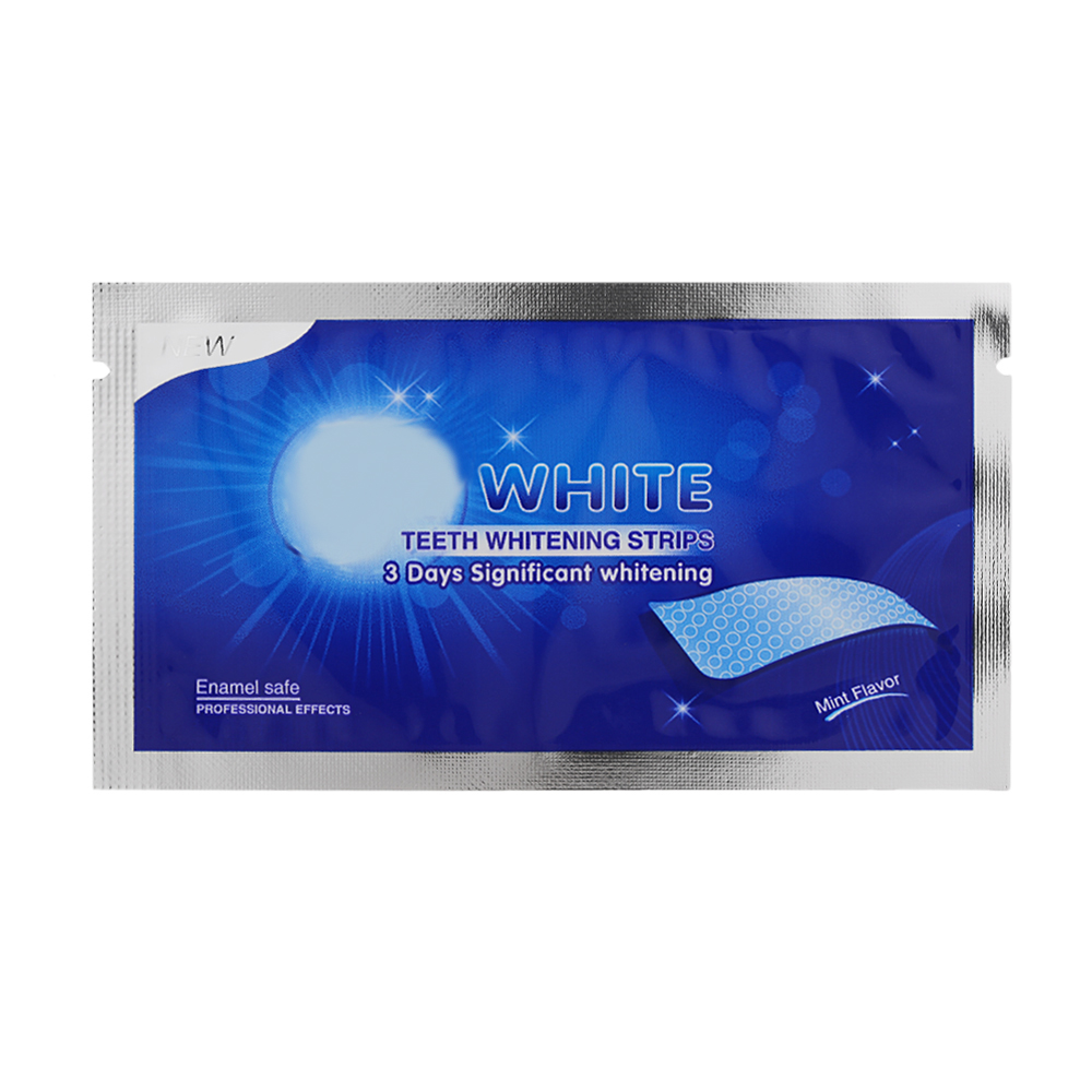 1Pc 3D Teeth Whitening Strips Teeth Dental Whitening Cleaning Double Elastic Gel Strips Dental Whitening Tools