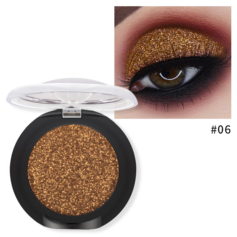 Pudaier 20 Colors Single Color Eye Shadow Shimmery Glitter Eye Shadow Diamond Makeup Pearl Metallic Eye Shadow Palette