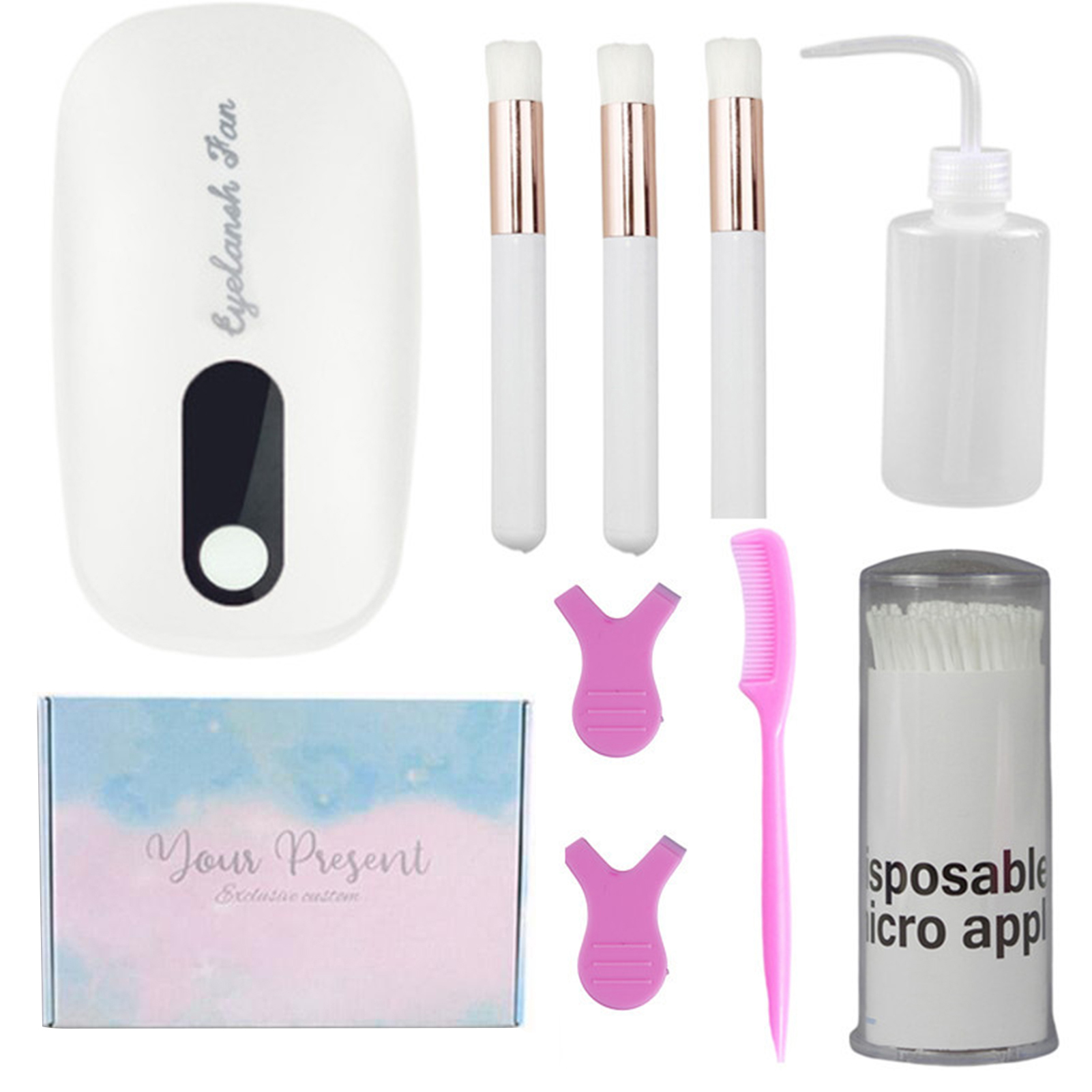 Grafting Eyelash Set Eyelash Hair Dryer Large Wind Fast Drying Low Noise Eyelashes Extension Tools